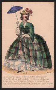 Essig-Valentinskarte (Farblithografie) von English School