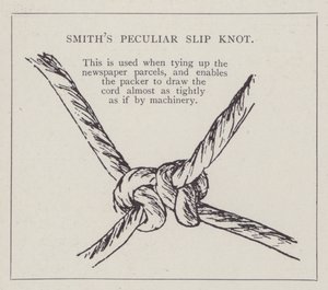W H Smiths eigenartiger Slipknoten
