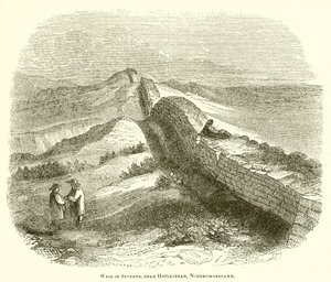 Mauer des Severus, nahe Housestead, Northumberland