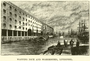 Wapping Dock und Lagerhäuser, Liverpool