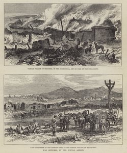 Kriegsskizzen (Stich) von English School