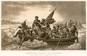 Washington überquert den Delaware von English School