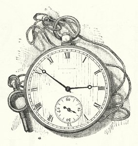 Uhr (Gravur) von English School