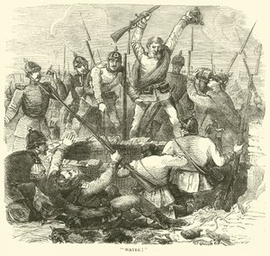 Wasser!, Januar 1871 von English School