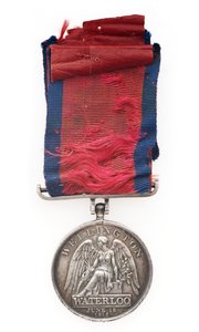 Waterloo-Medaille von English School