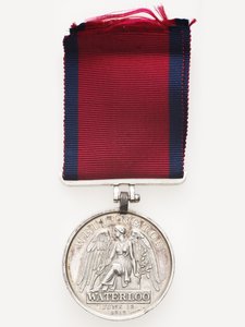 Waterloo-Medaille von English School
