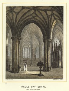 Kathedrale von Wells, die Marienkapelle von English School