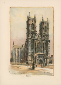 Westminster Abbey von English School