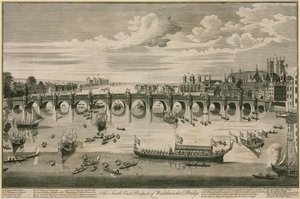 Westminster-Brücke von English School