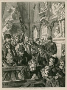 Westminster Abbey, Sonntag, 23. Oktober von English School