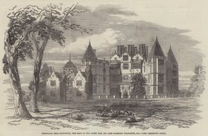 Westwood, bei Droitwich, der Sitz des ehrenwerten Sir John Somerset Pakington, MP von English School