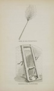 Peitsche oder Rute und Pranger in Wandsworth, aus The Criminal Prisons of London and Scenes of Prison Life von Henry Mayhew (1812-87) und John Binny, 1862