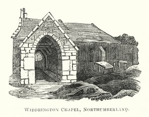 Widdrington Kapelle, Northumberland von English School