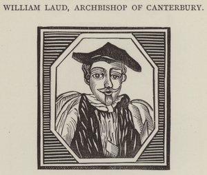 William Laud, Erzbischof von Canterbury (Stich) von English School