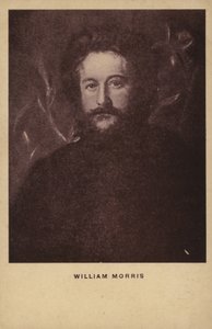 William Morris (1834-1896), englischer Textildesigner, Künstler und Schriftsteller