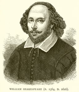 William Shakespeare (geb. 1564, gest. 1616) von English School