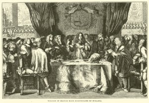Wilhelm von Oranien wird Statthalter von Holland von English School