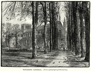 Winchester Kathedrale von English School