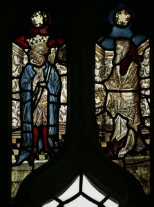 Fenster N6 mit einem König und einem Propheten