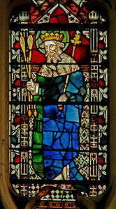 Fenster mit König Edmund