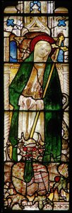 Fenster, das St. Margareta zeigt von English School