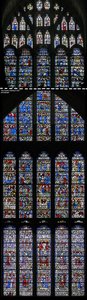 Fenster w15 mit dem St. Cuthbert Fenster