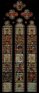Fenster w37, Darstellung der Kindheit Christi