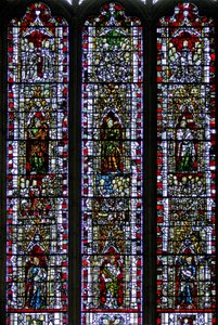Fenster w3, Propheten darstellend