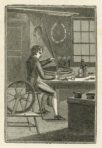 Der Drahtzieher (Gravur) von English School