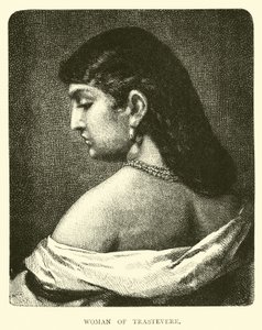 Frau aus Trastevere von English School