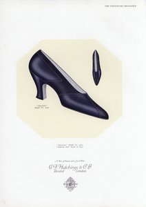 Damenschuhwerbung, 1930er Jahre von English School