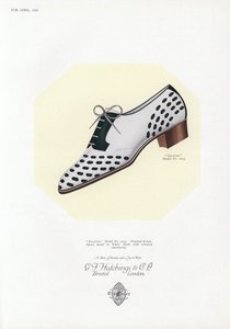 Damenschuhwerbung, 1930er Jahre von English School