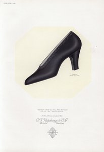 Damenschuhwerbung, 1930er Jahre von English School