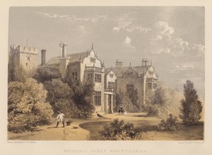 Wroxhall Abbey, Warwickshire von English School