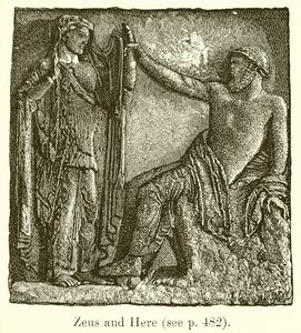 Zeus und Hera von English School