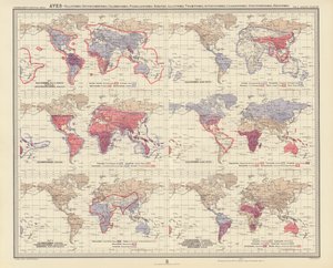 Zoogeographie: Aves, Ralliformes, Opisthocomiformes, Columbiformes, Pteroclidiformes, Hemipodii, Galliformes, Tinamiformes, Apterygiformes, Casuariiformes, Struthioniformes, Rheiformes von English School