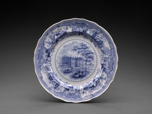Teller, ca. 1831-46 von Enoch Wood and Sons