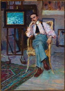 Porträt des Malers Antonio Discovolo, 1903