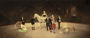Zirkusszene, ca. 1890 von Enrique Atalaya González