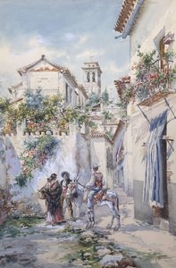 Höfe, Granada von Enrique Marin Higuero