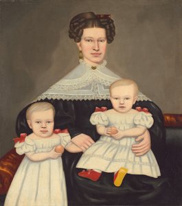 Mrs. Paul Smith Palmer und ihre Zwillinge
