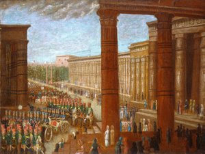 Pharaos Armee marschiert von Erastus Salisbury Field