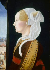 Bentivoglio-Diptychon, rechter Flügel, Szene