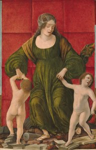 Die Frau von Hasdrubal und ihre Kinder, ca. 1490-1493 von Ercole de