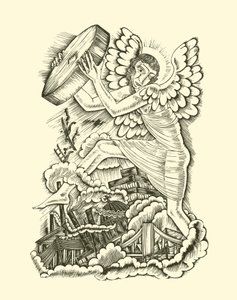 Apokalypse von Eric Gill