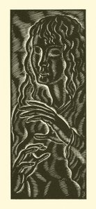 Blindes Mädchen von Eric Gill