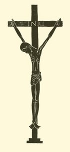 Kruzifix von Eric Gill