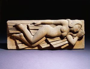 Modell für Skulptur: Der Südwind