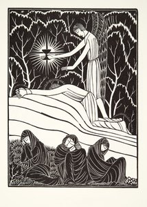 Die Agonie im Garten von Eric Gill