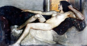 Studie für Schönheit Luxuriant von Eric Harald Macbeth Robertson